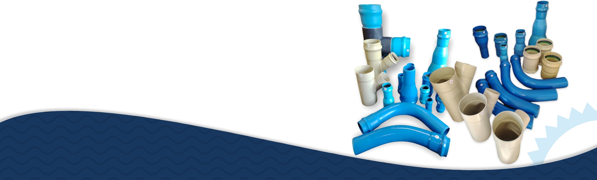 UPVC pipe fittings banner